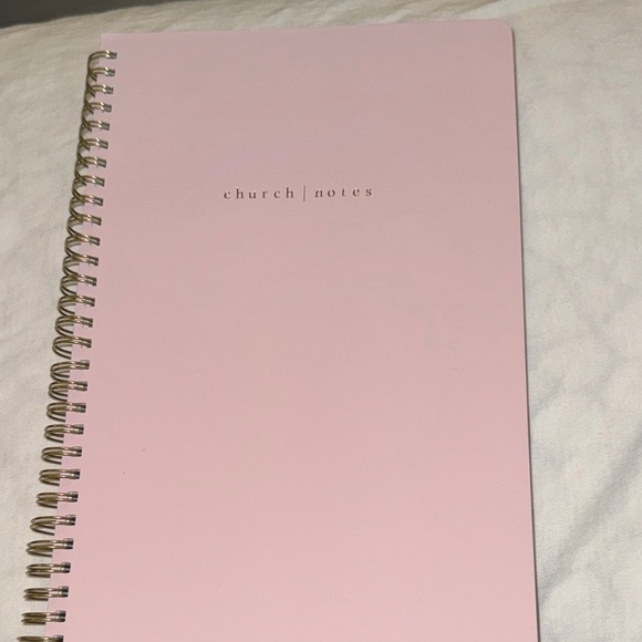 Pink Church notes Notebook - Picture 1 of 8